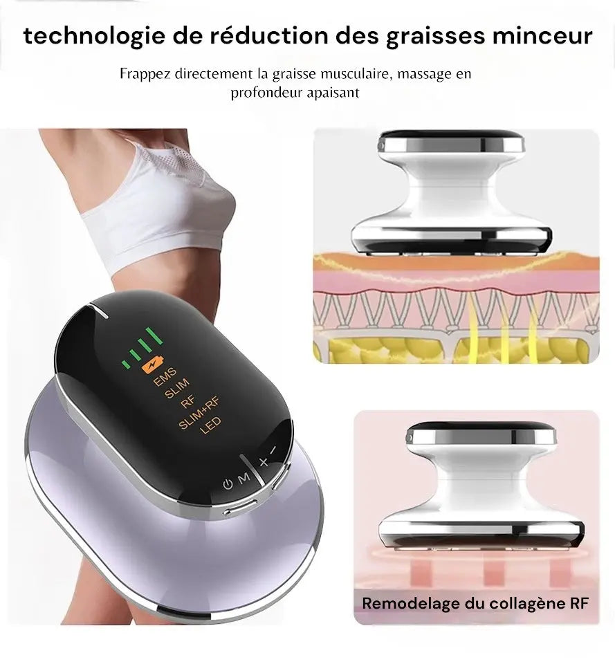 Appareil Anti-Cellulite Cellulpro EMS Infrarouge 6-en-1 - cellulpro